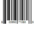 Barcode Image for UPC code 803993710808