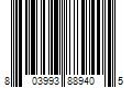 Barcode Image for UPC code 803993889405