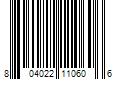 Barcode Image for UPC code 804022110606