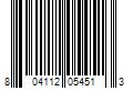 Barcode Image for UPC code 804112054513