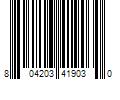 Barcode Image for UPC code 804203419030