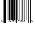 Barcode Image for UPC code 804273038889