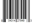 Barcode Image for UPC code 804314279493