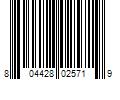 Barcode Image for UPC code 804428025719