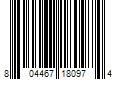 Barcode Image for UPC code 804467180974