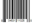 Barcode Image for UPC code 804531110258