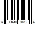 Barcode Image for UPC code 804640000846