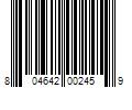 Barcode Image for UPC code 804642002459