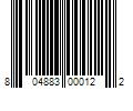 Barcode Image for UPC code 804883000122