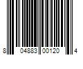 Barcode Image for UPC code 804883001204