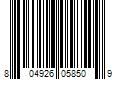 Barcode Image for UPC code 804926058509