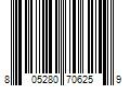 Barcode Image for UPC code 805280706259