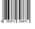 Barcode Image for UPC code 8053672398670