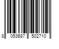 Barcode Image for UPC code 8053687502710