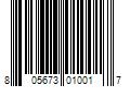 Barcode Image for UPC code 805673010017