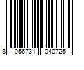 Barcode Image for UPC code 8056731040725