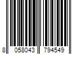 Barcode Image for UPC code 8058043794549