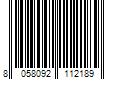 Barcode Image for UPC code 8058092112189