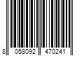 Barcode Image for UPC code 8058092470241