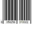 Barcode Image for UPC code 8058258310022