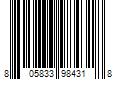 Barcode Image for UPC code 805833984318