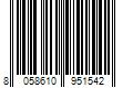 Barcode Image for UPC code 8058610951542