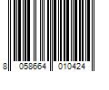 Barcode Image for UPC code 8058664010424