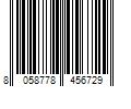 Barcode Image for UPC code 8058778456729