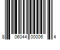 Barcode Image for UPC code 806044000064