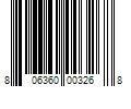 Barcode Image for UPC code 806360003268