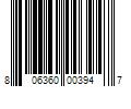 Barcode Image for UPC code 806360003947