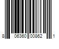 Barcode Image for UPC code 806360008621