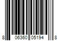 Barcode Image for UPC code 806360051948