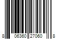 Barcode Image for UPC code 806360270608