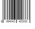 Barcode Image for UPC code 8064043420333