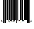 Barcode Image for UPC code 806993251500