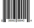 Barcode Image for UPC code 806993599404