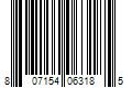 Barcode Image for UPC code 807154063185