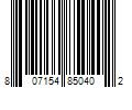 Barcode Image for UPC code 807154850402