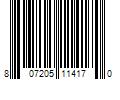 Barcode Image for UPC code 807205114170