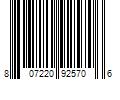 Barcode Image for UPC code 807220925706