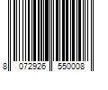 Barcode Image for UPC code 8072926550008