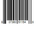 Barcode Image for UPC code 807360511548