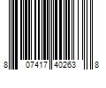 Barcode Image for UPC code 807417402638