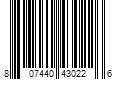 Barcode Image for UPC code 807440430226