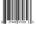 Barcode Image for UPC code 807449070393