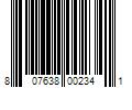 Barcode Image for UPC code 807638002341