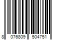 Barcode Image for UPC code 8076809504751