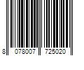 Barcode Image for UPC code 8078007725020