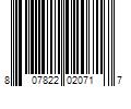 Barcode Image for UPC code 807822020717